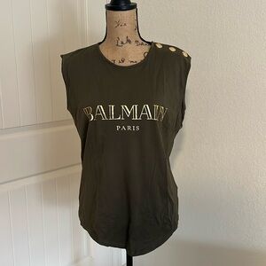 Army Green Balmain top
